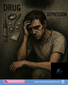 العلاقة بين الاكتئاب والمخدرات