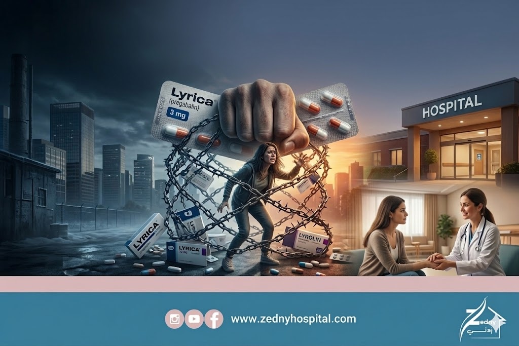 إدمان ليريكا وليرولين: متى يتحول الدواء إلى فخ؟ وكيف تتخلص منه في مستشفى زدني؟