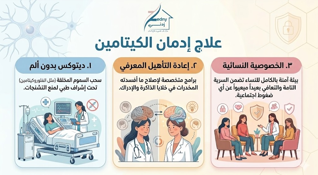 علاج إدمان الكيتامين