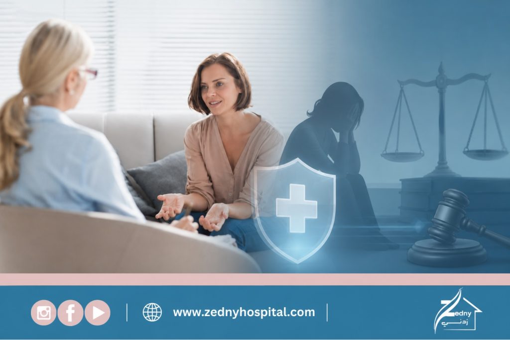 هل يمكن إجبار المدمنة على العلاج؟ الشروط القانونية والطبية في مستشفى زدني