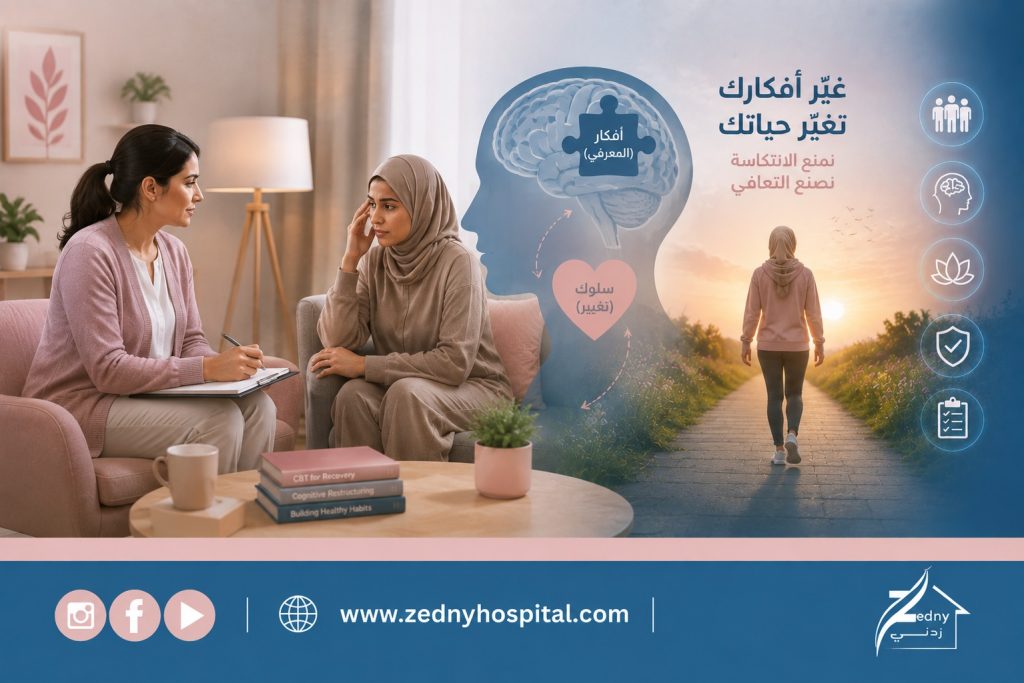 العلاج السلوكي المعرفي في برنامج علاج المنتكسين: كيف نمنع تكرار الانتكاسة نهائيًا؟